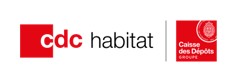 Logo CDC Habitat – bailleur et opérateur immobilier accompagné par Auris
